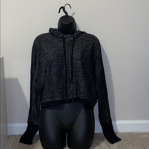 Cropped Zipped Hoodie